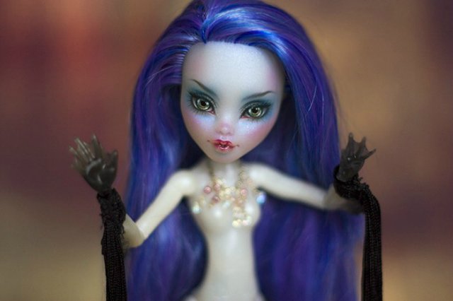 ООАК Monster High — ООАК Monster High и Ever After High: репейнт
