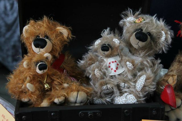 Выставка TEDDYBÄR TOTAL в Мюнстере 2015. Часть первая - мишечная. Фоторепортаж