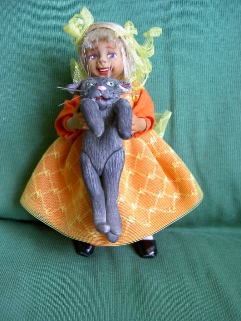 Лиза, авторская кукла — Лепка авторских кукол: полимерная глина (фото 2)