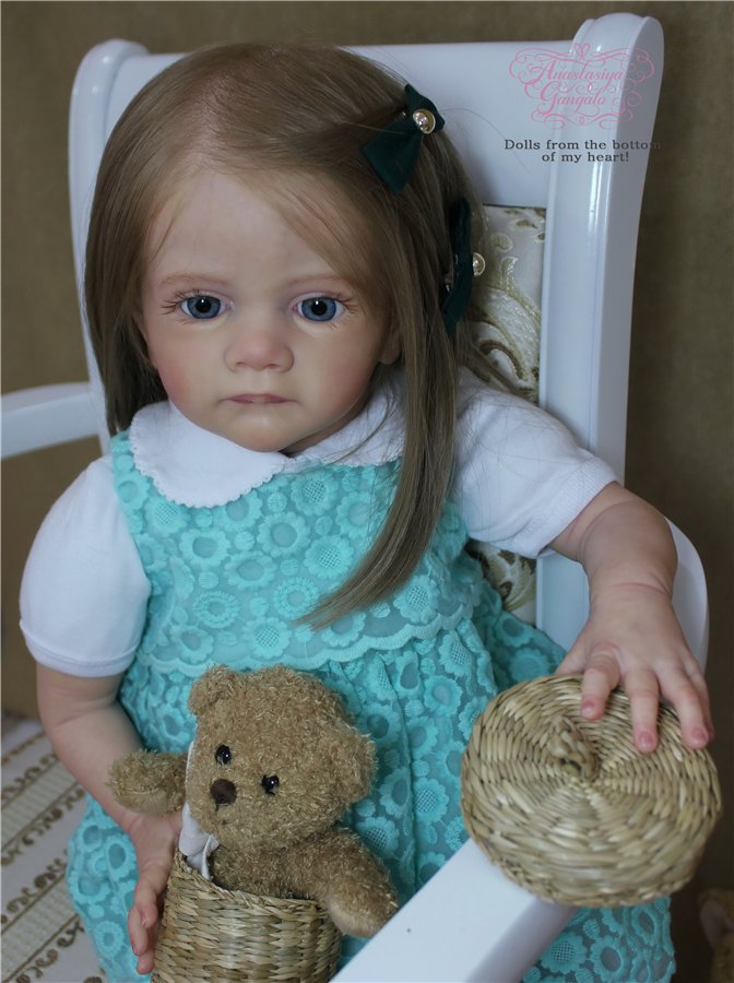 Дарина. Мой Прототип реборн Фрида от Каролы Вегерих