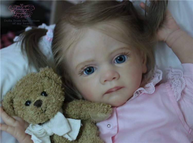 Дарина. Мой Прототип реборн Фрида от Каролы Вегерих (фото 3)