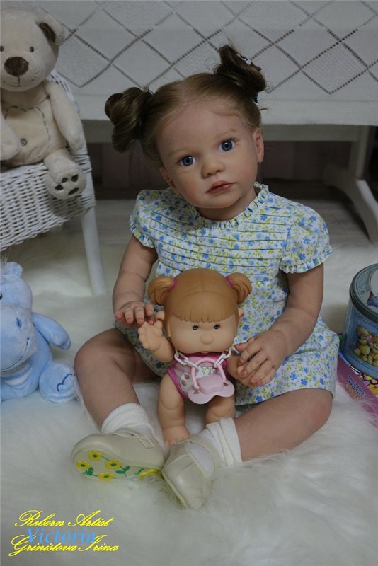 Еще немного о Виктории. Кукла реборн Гринистовой Ирины (фото 9)
