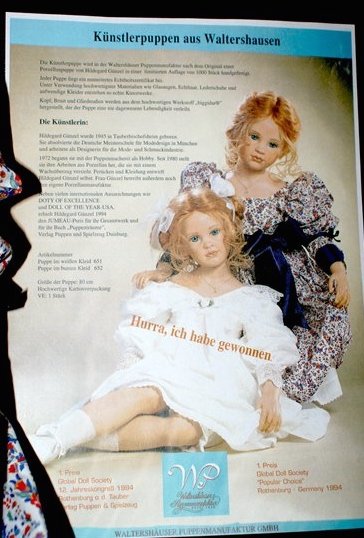 Кукольный король… фабрика WPM…. Biggidur, куклы Biggi, by Hildegard Gunzel, Vera Scholz, Berdine Creedy