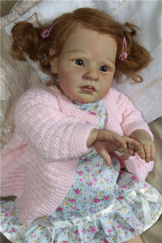 Моя малышка реборн Ксения из молда Рован (фото 5)