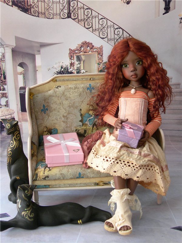 Сон в летнюю ночь... Первое знакомство с моим куклами от Kaye Wiggs