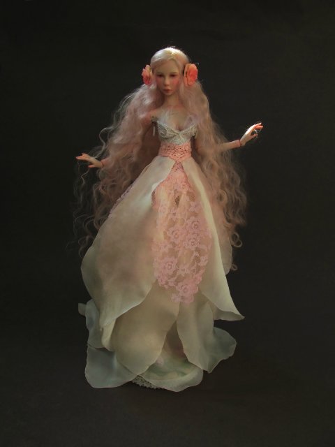 Шарнирная авторская кукла Аврора (фото 8)