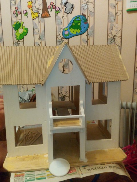 Дом для кукол — Кукольные домики своими руками: фото (фото 8)