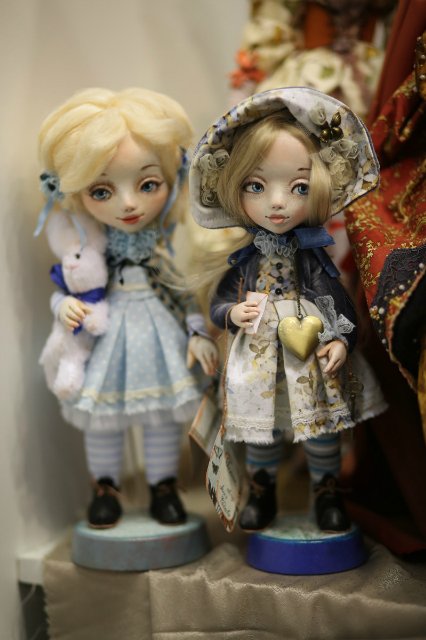 Великолепие выставки "Искусство Куклы" 11 декабря 2015 г