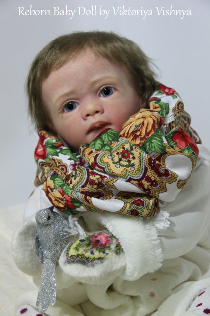 Настенька из сказки Морозко! Куколка реборн Виктории Вишни