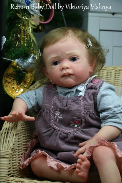 Настенька из сказки Морозко! Куколка реборн Виктории Вишни