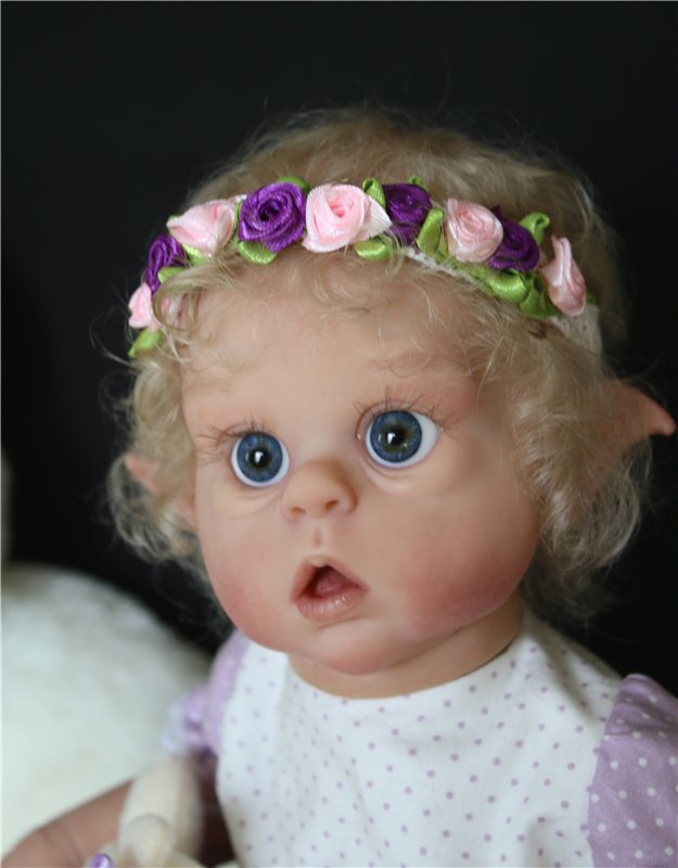 Кукла реборн Офельчечка, но не мини (фото 4)