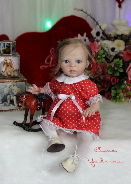 Крошка на ладошке. Куклы реборн Елены Ядриной