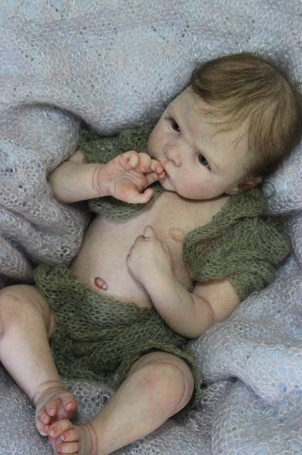 Когда солнышко хмурится... Куклы реборн Елены Ядриной