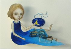 Удивительные бумажные куклы японской художницы Maki Hino