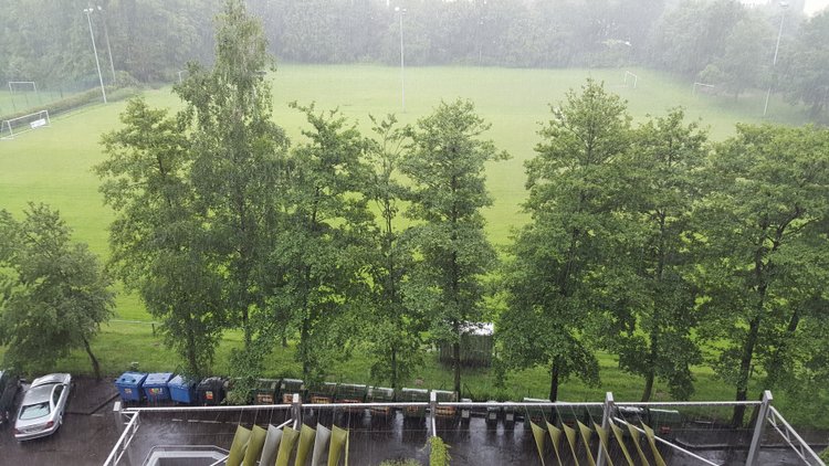 Вид из моего окна, KARLSRUHE