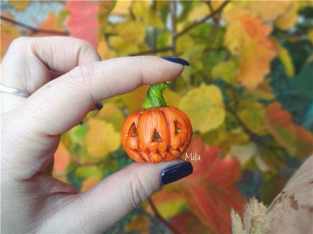 Хеллоунское настроение. Авторские куклы от Милы