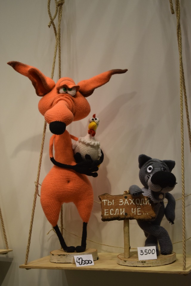 VII Московская международная выставка "Искусство Куклы". Портреты кукольной души или незримый диалог. Часть 2