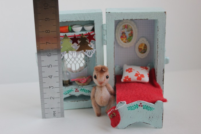 Рождественская коробочка — Румбоксы и кукольные интерьеры: фото (фото 2)