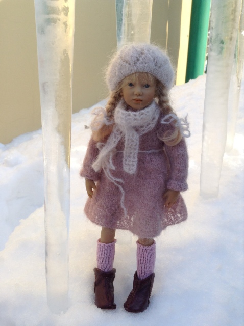 Зимняя фотосессия Сири. Siri mini club A. Himstedt