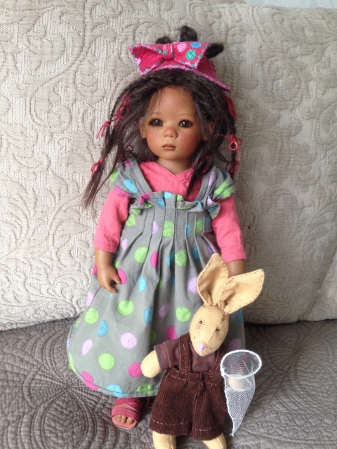 Клубные мини Химочки Reki и Leleti, коллекционные куклы A. Himstedt (фото 7)