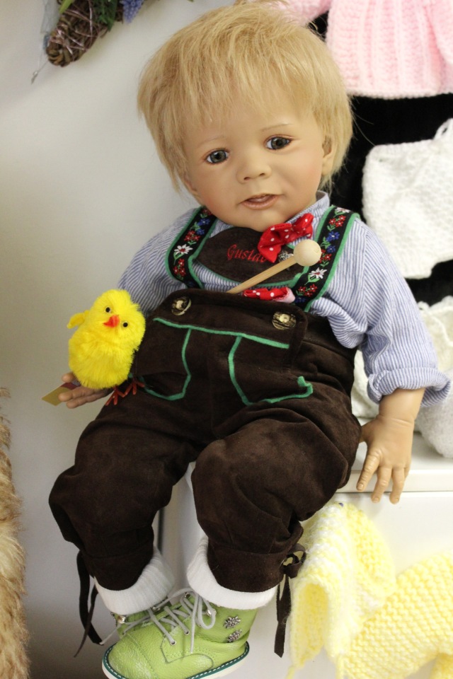 Пасхальная встреча в магазине кукол Гюнзел 2017. Куклы разных авторов