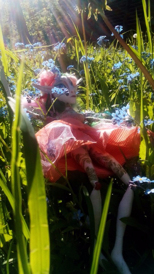 Коллекция кукол "Свет и Тень Хрустального Озера": Свет Кристалла (фото 7)