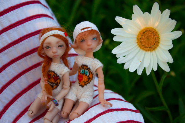 Мышулики в отпуске. Авторские куклы Лидии Снуль. BJTales