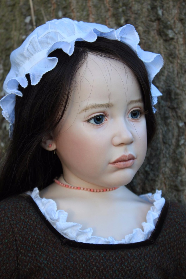 Процесс создания фарфоровых кукол - Джинн Гросс (Jeanne Gross). Часть пятая: Машина времени