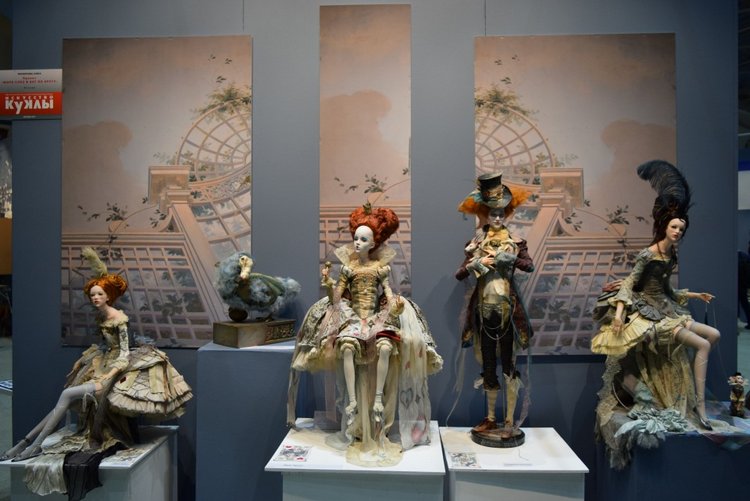 VIII Московская международная выставка Искусство куклы. Таланты и поклонники. Часть II