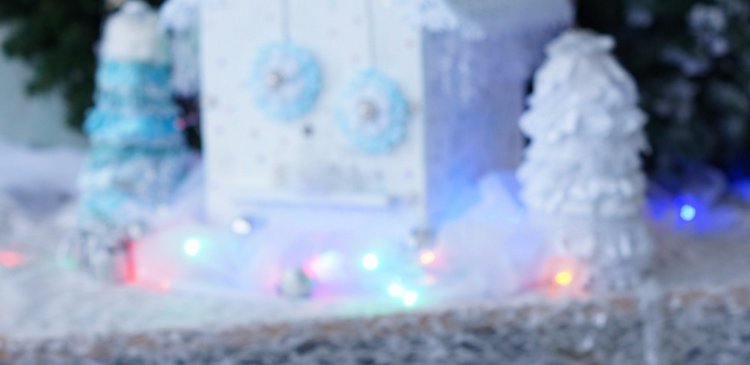 Снежный домик для Новогоднего интерьера (фото 7)