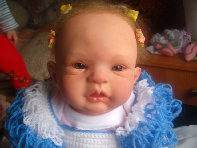 Моя малышка Снежинка дома! Реалистичная кукла реборн