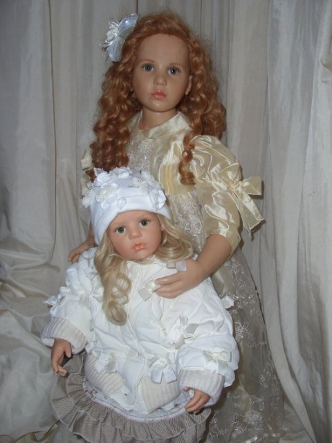 Коллекционные куклы Хильдегард Гюнцель - Ребекка и Фрауке