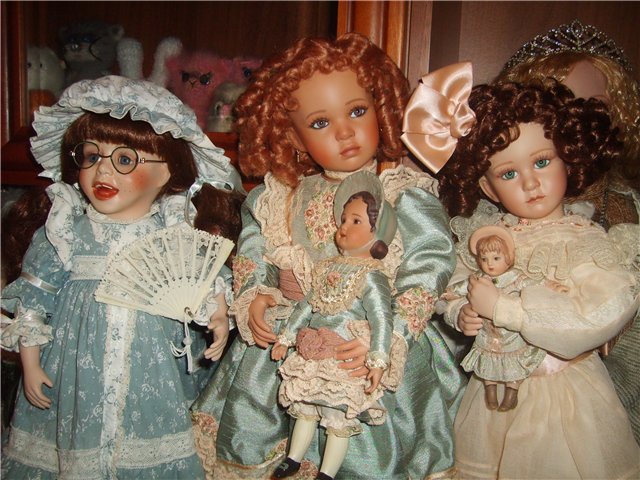 Алекс приехала! Фарфоровая кукла