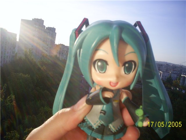 Hatsune Miku Vocaloid - (коллекционная куколка Мику Хатсунэ)