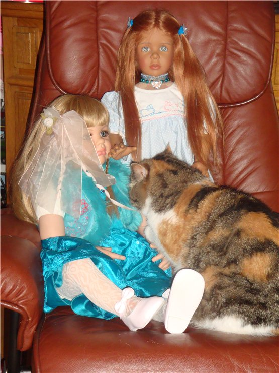 Моя коллекционная кукла Марселина, из коллекции Luna Baby's 1996/97