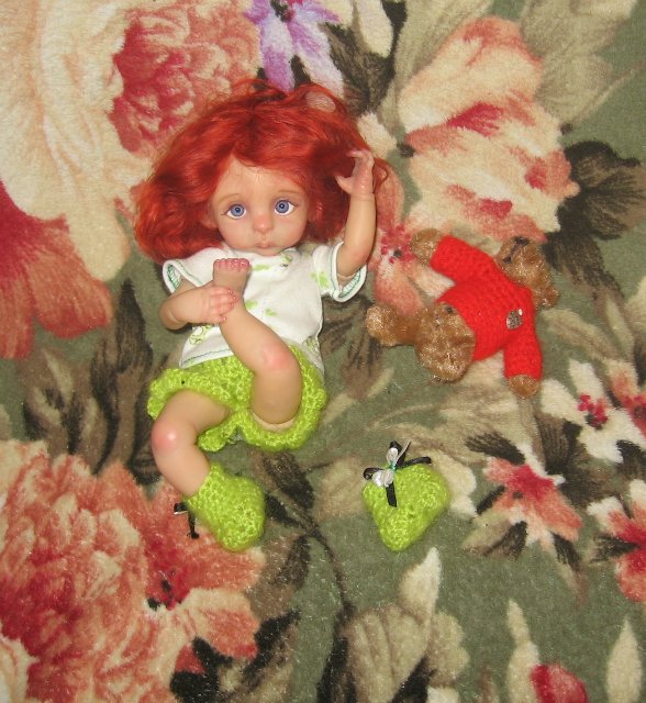 Каролина. Авторская кукла Кондрашовой Ирины (фото 10)