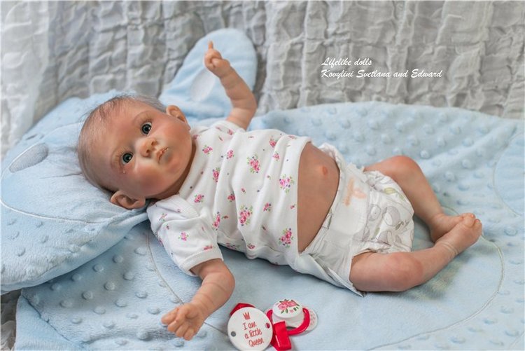 Маргаритка, кукла-реборн Ковылиных Светланы и Эдуарда
