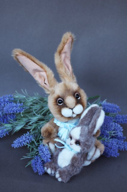 Заяц Луиджи. Авторская игрушка Татьяны Матляк (фото 9)