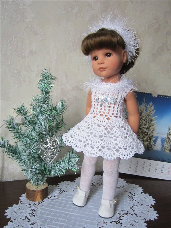 Обновки под ёлочку — Одежда и обувь для кукол своими руками: фото (фото 9)
