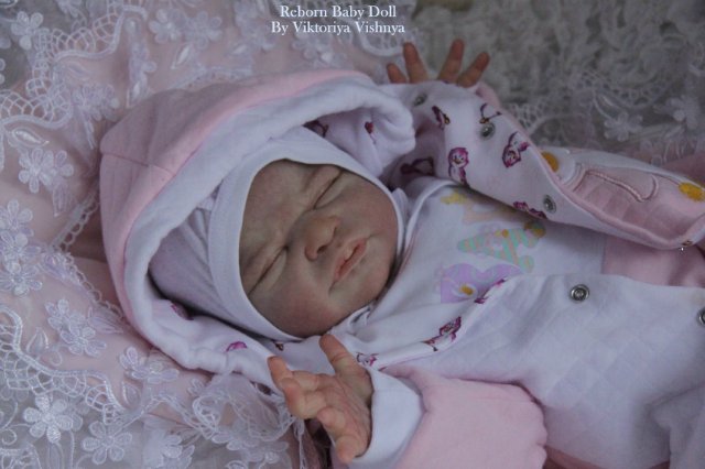 Миракли... Малышка реборн Виктории Вишни (фото 6)