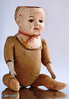 Реставрация самых ранних антикварных кукол Effanbee, 1912 год. + БОНУС, поработаем с кракелюром