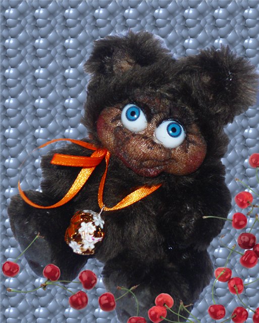 Сладкие щечки — Текстильные игрушки и примитивы: кофейные (фото 2)