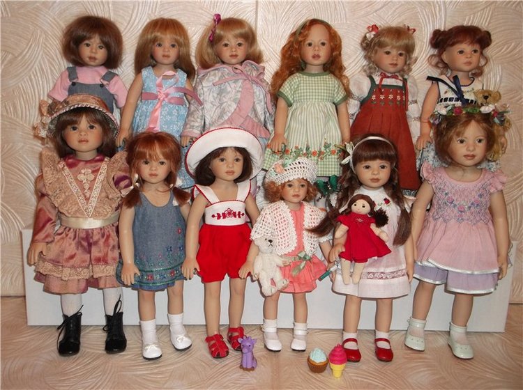 Я их посчитала... Коллекция виниловых кукол от Heidi Plusczok, часть 2