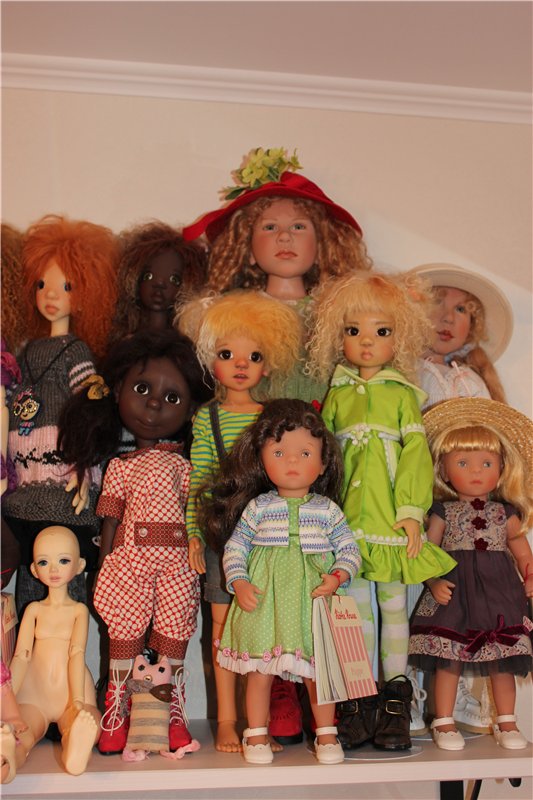 Мои девчушки и мальчишки — Домашние коллекции кукол: фото собраний