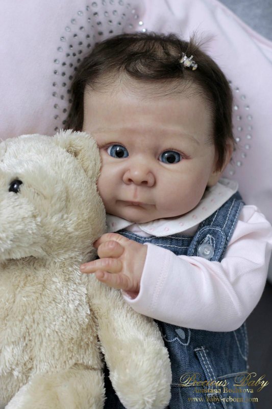 Моя маленькая пуговка! Кукла реборн Анастасии Бочковой (фото 9)