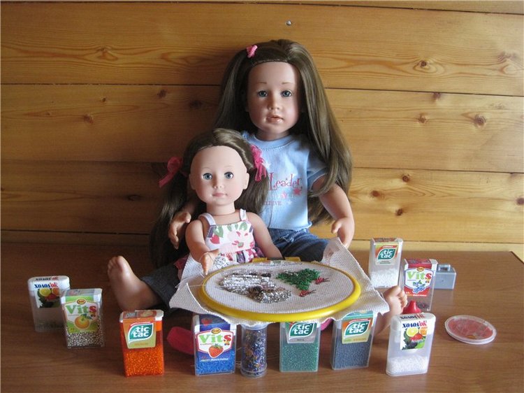 Сестрёнки. Куклы Готц Алиса и Оленька