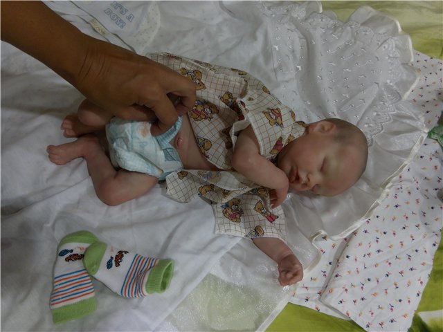 Малышка или малыш реборн из молда Твин В, мое видение