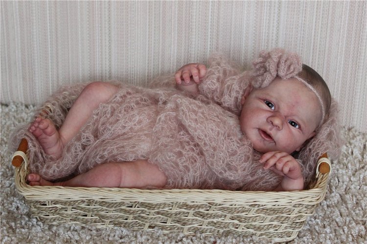 Манюня.Первая фотосессия. Кукла реборн Светланы Преображенской (фото 4)