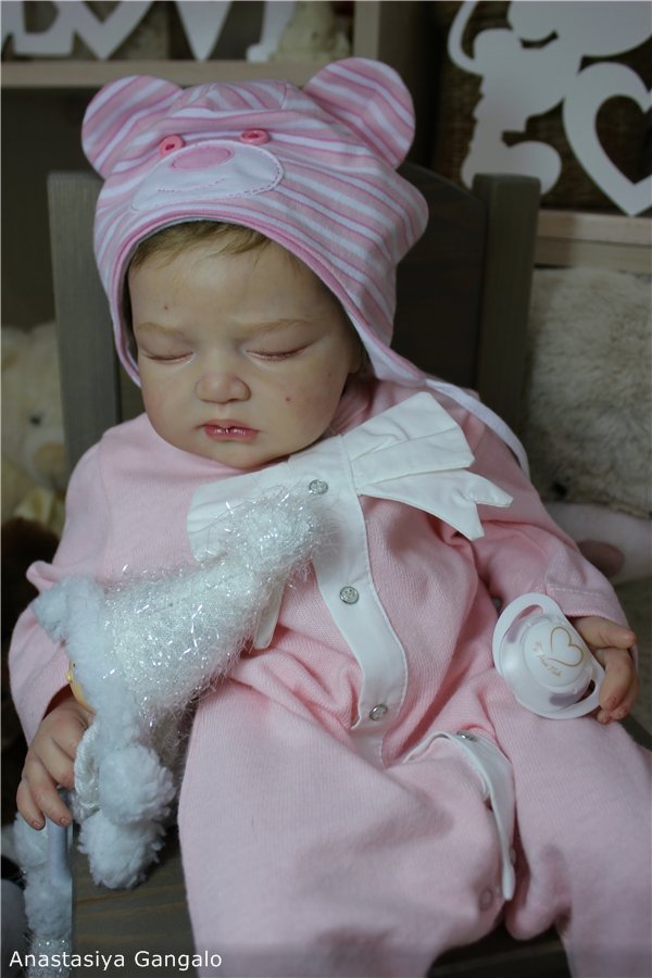 Мой прототип Josie Leigh, Джози Лью. Кукла реборн Анастасии Гангало