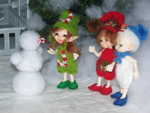 Зимние истории от Таниты. История 2 "Снеговик"